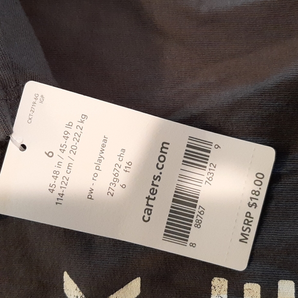 Carter's Long Sleeve Shirt - Picture 2 of 3